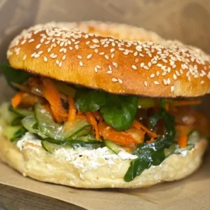 bagel au saumon creation laref