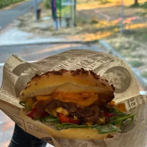 bagel savoureux food truck laref
